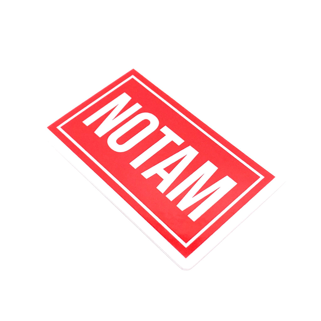 NOTAM Sticker
