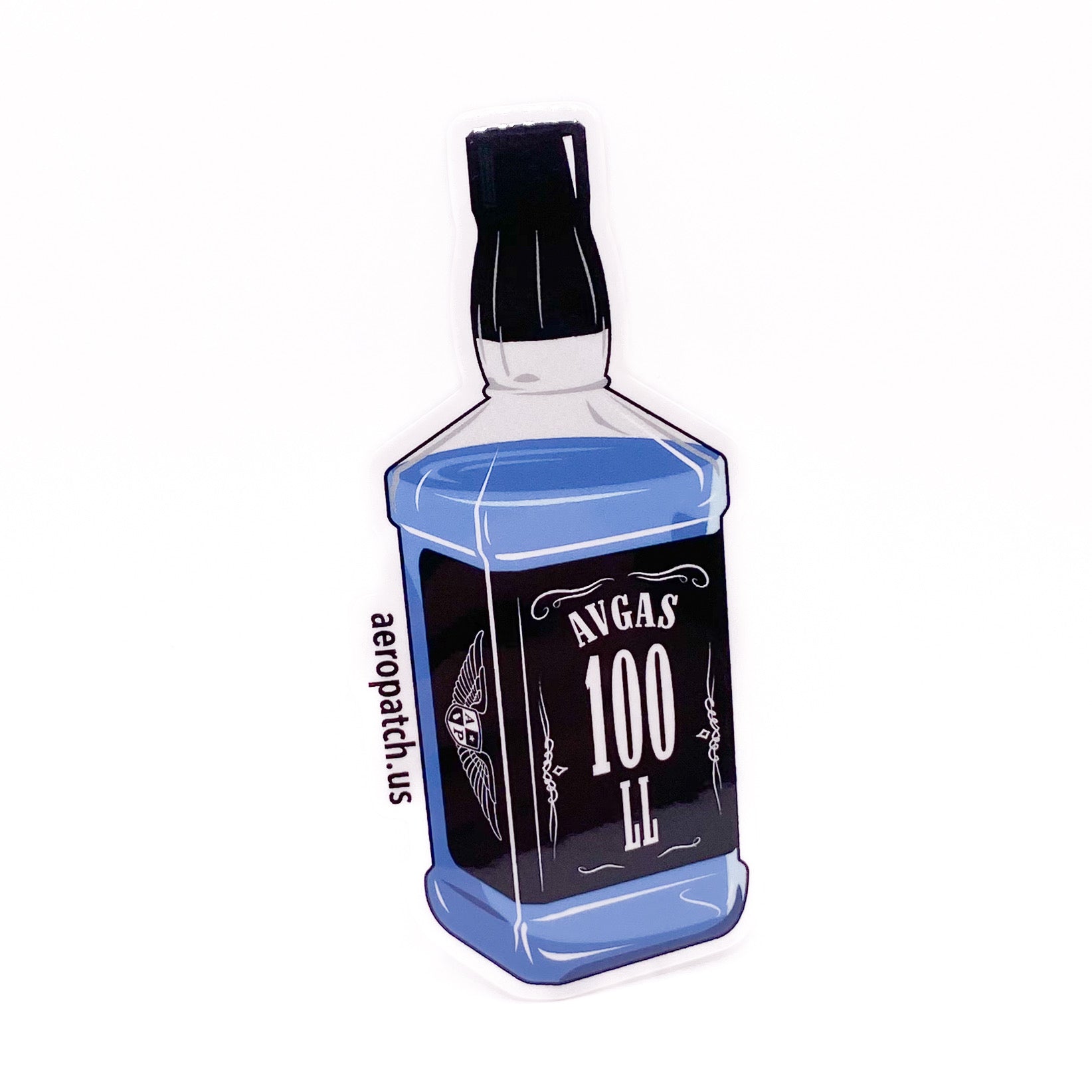 Avgas Sticker