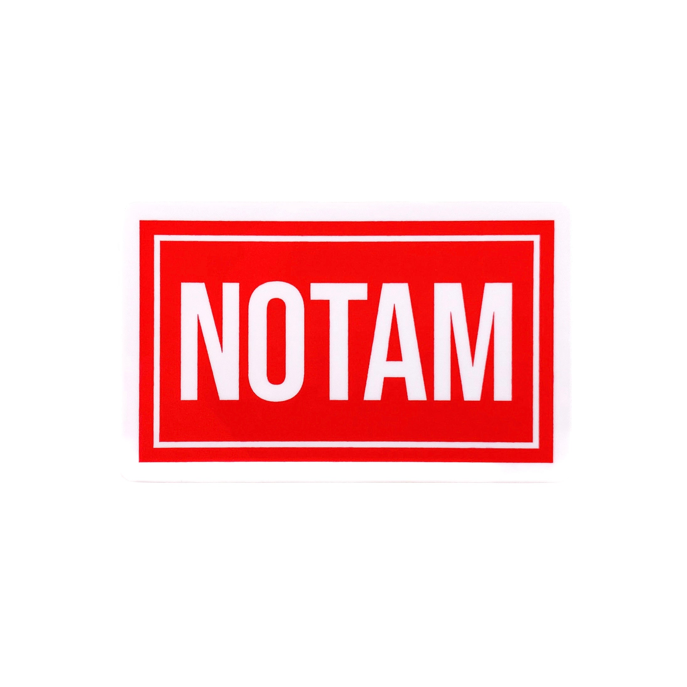 NOTAM Sticker