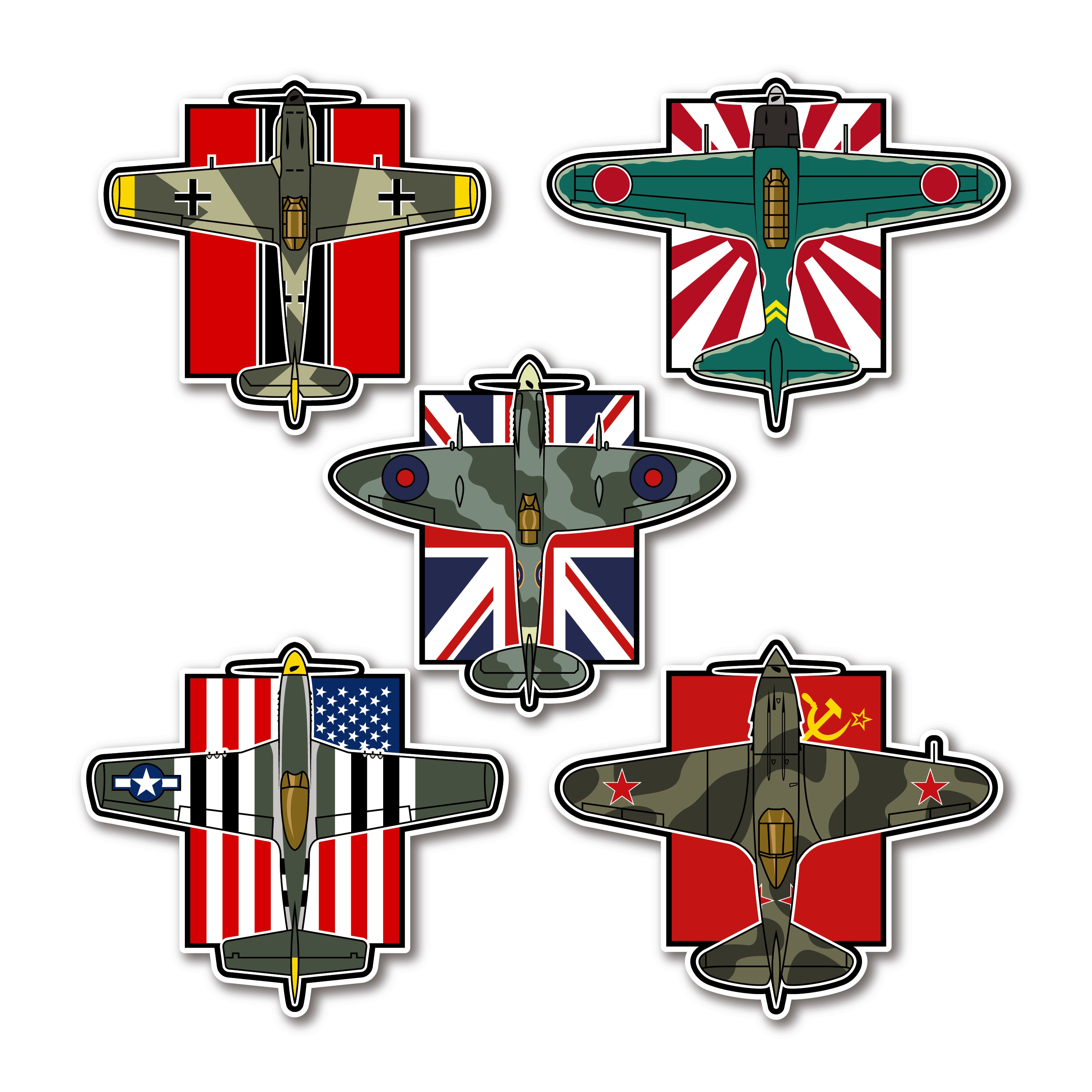 Fighter Sticker Pack